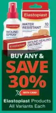 Checkers Elastoplast Products All Variants Each offer