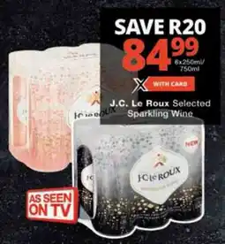 Checkers J.C. Le Roux Selected Sparkling Wine offer