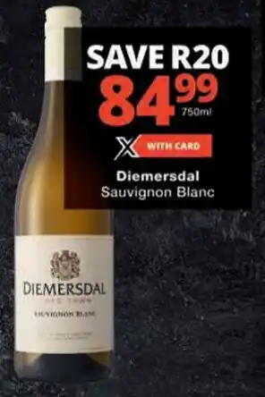 Checkers Diemersdal Sauvignon Blanc offer