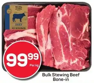 Pick n Pay Bulk Stewing Beef Bone-in offer