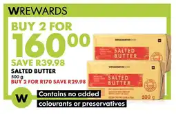 Woolworths Salted Butter offer