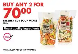 Woolworths Freshly cut soup mixes offer