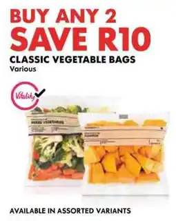 Woolworths Classic vegetable bags offer