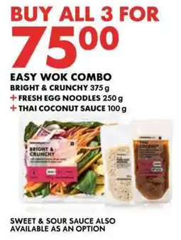 Woolworths Buy all 3 for 75 offer