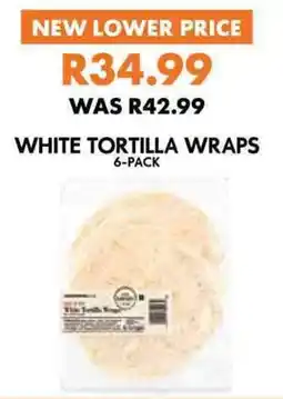Woolworths White tortilla wraps offer
