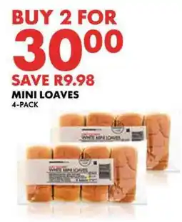 Woolworths Mini loaves offer