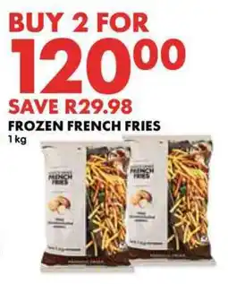 Woolworths Frozen french fries offer