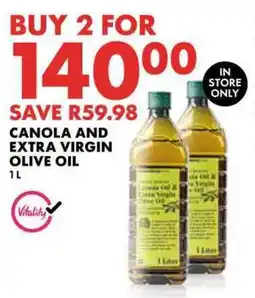 Woolworths Canola and extra virgin olive oil offer