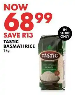 Woolworths Tastic basmati rice offer