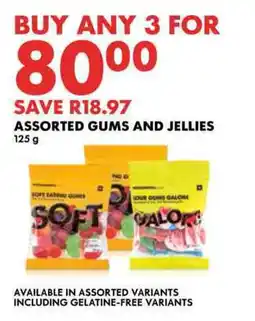 Woolworths Assorted gums and jellies offer