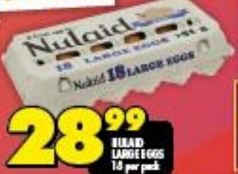 Shoprite Nulaid Large Eggs offer