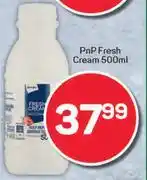 Pick n Pay PnP Fresh Cream-500ml offer