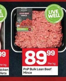 Pick n Pay Minced beef offer
