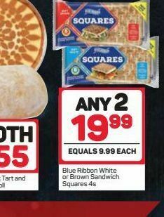 Pick n Pay Blue ribbon sandwich squares 2 offer