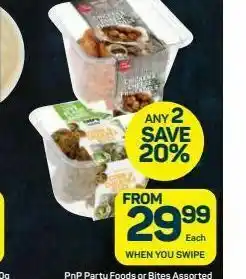 Pick n Pay Pnp party foods offer