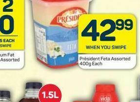 Pick n Pay President feta cheese offer