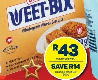 Pick n Pay Bokomo weet-bix offer