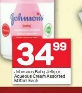 Pick n Pay Johnson's baby jelly offer