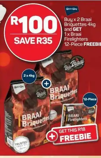 Pick n Pay Pnp charcoal briquettes offer