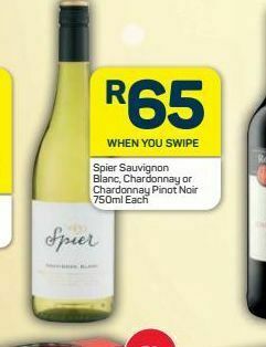 Pick n Pay Spier wines offer