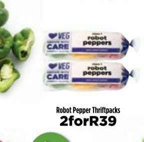 Food Lover's Market Robot pepper thirthpack 2 offer