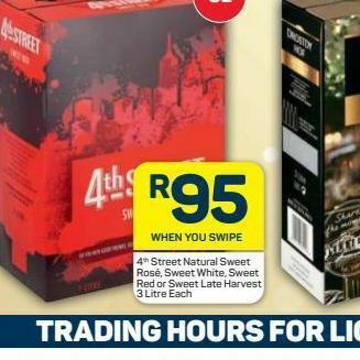 Pick n Pay 4th street wine offer