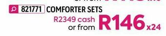 HomeChoice Comforter sets offer