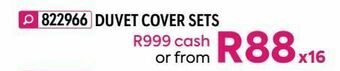HomeChoice Duvet covers sets offer