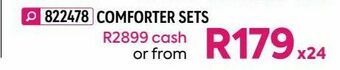 HomeChoice Comforter sets offer