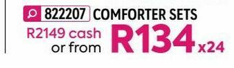 HomeChoice Comforter sets offer