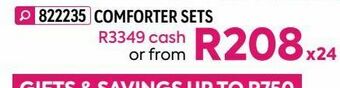 HomeChoice Comforter sets offer