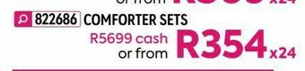 HomeChoice Comforter sets offer