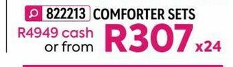 HomeChoice Comforter sets offer