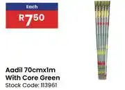 Aadil 70cm x 1m With Core Green-Each