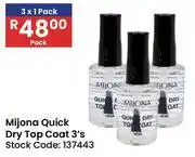 Africa Cash and Carry Mijona Quick Dry Top Coat-3's offer
