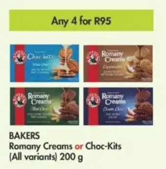 Makro Bakers Romany reams or Choc-Kits 200g offer