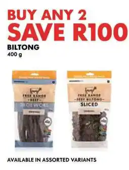 Woolworths Biltong offer