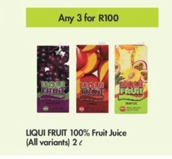 Makro Liqui Fruit 100% Fruit Juice 2L offer