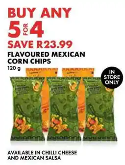 Woolworths Flavoured mexican corn chips offer