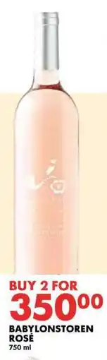 Woolworths Babylonstoren rosé offer