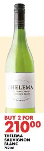 Woolworths Thelema sauvignon blanc offer