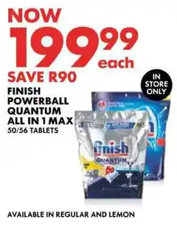 Woolworths Finish powerball quantum all in 1 max offer