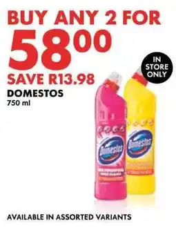 Woolworths Domestos offer