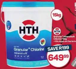 Pick n Pay Hypermarket HTH Granular+ Mineralsoft Chlorine offer