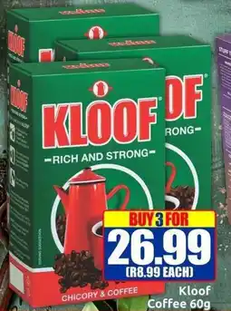 Three Star Cash and Carry Kloof Coffee offer
