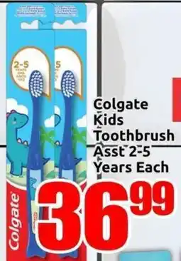 Three Star Cash and Carry Colgate Kids Toothbrush Asst offer