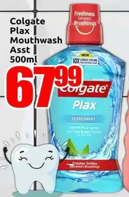 Three Star Cash and Carry Colgate Plax Mouthwash Asst offer
