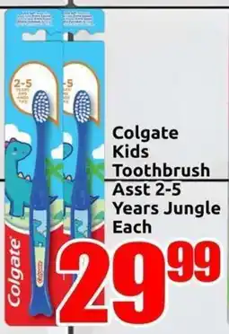Three Star Cash and Carry Colgate Kids Toothbrush Asst offer