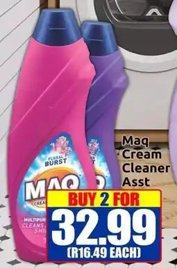 Three Star Cash and Carry Maq Cream Cleaner Asst offer