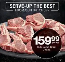 Checkers Bulk Lamb Braai Chops offer
